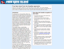 Tablet Screenshot of freehansisland.com